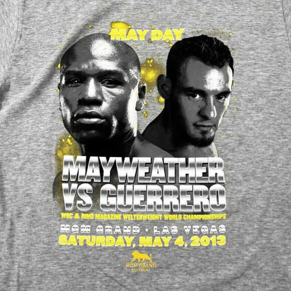 Mayweather vs Guerrero Welterweight World Championship Boxing Shirt Adult Large - Picture 2 of 6